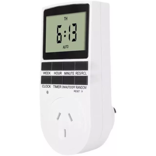 Digital Timer Switch Socket Electric Programmable Power 240V AU Plug Clock NEW 2