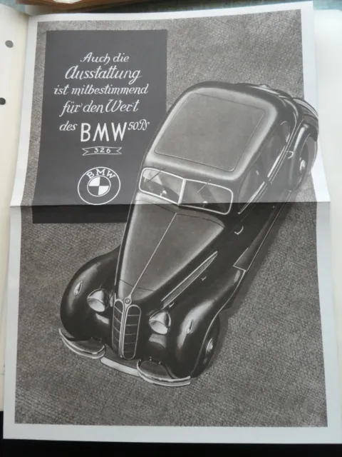 BMW 326 PROSPEKT 1936  Archiv Verlag
