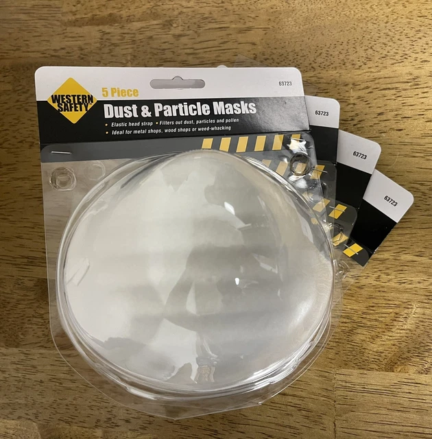 Dust & Particle Face Mask 20 Pcs (4 Packs x 5 Pcs Each)