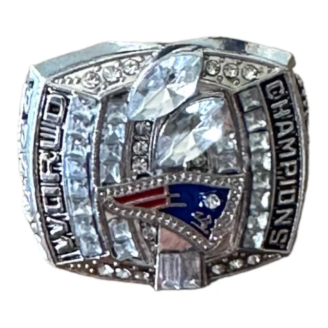 New England Patriots 2003 Super Bowl Ring Tom Brady MVP New