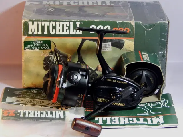 Mitchell 300 Pro Anniversary Edition With Bag Extra Spool And Papers New In  Box