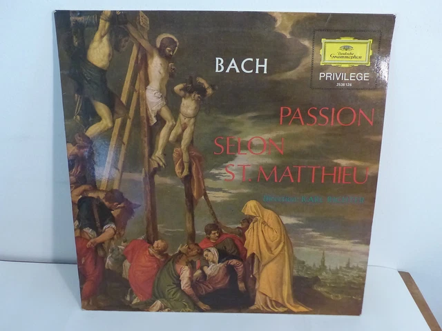 BACH Passion selon Saint-Matthieu SEEFRIED TOEPPER ENGEN dir RICHTER 2538126