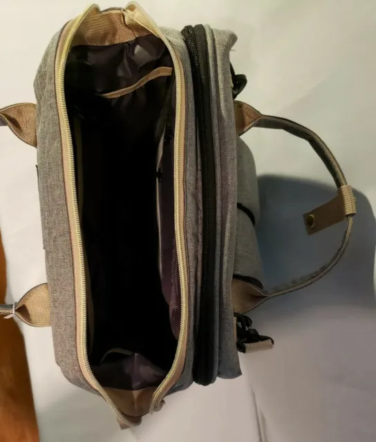 Baby Diaper Bag, Multi-Functional Waterproof for Living, Traveling Backpack NEW 3