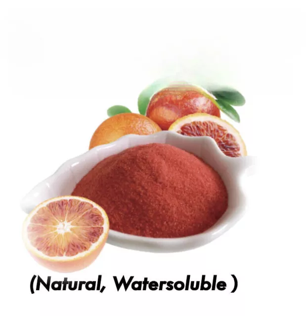 Poudre d'orange sanguine de qualité supérieure –Soluble dans l'eau saveur forte