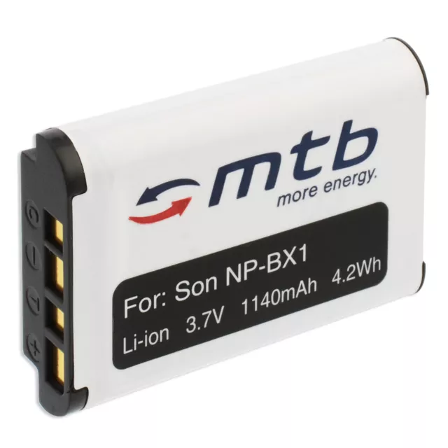 Batterie NP-BX1 NPBX1 pour Sony Cyber-shot DSC-WX350, HX60, HX60V, H400, HX400V
