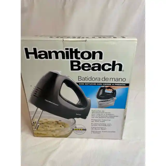 Hamilton Beach Hand Mixer with Case New in Box