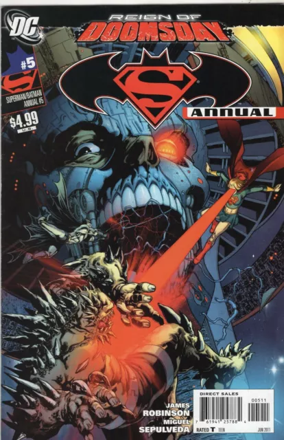 Superman Batman Annual 5 -  Reign Of Doomsday    - 2003 Series     - Dc Comics
