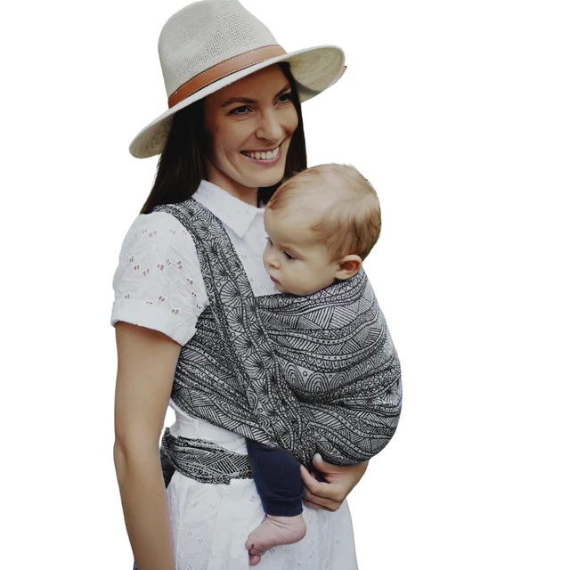 Écharpe de portage Little Frog - Carbon Harmony- taille 6 (4,6 m)