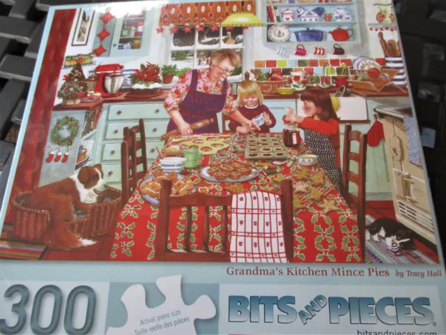 Grandma's Kitchen Mince Pies 300 Large Piece Jigsaw Puzzle