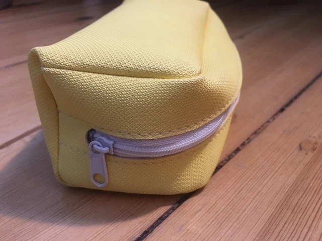 Kulturbeutel unisex Gelb epilier rasier Etui Beutel