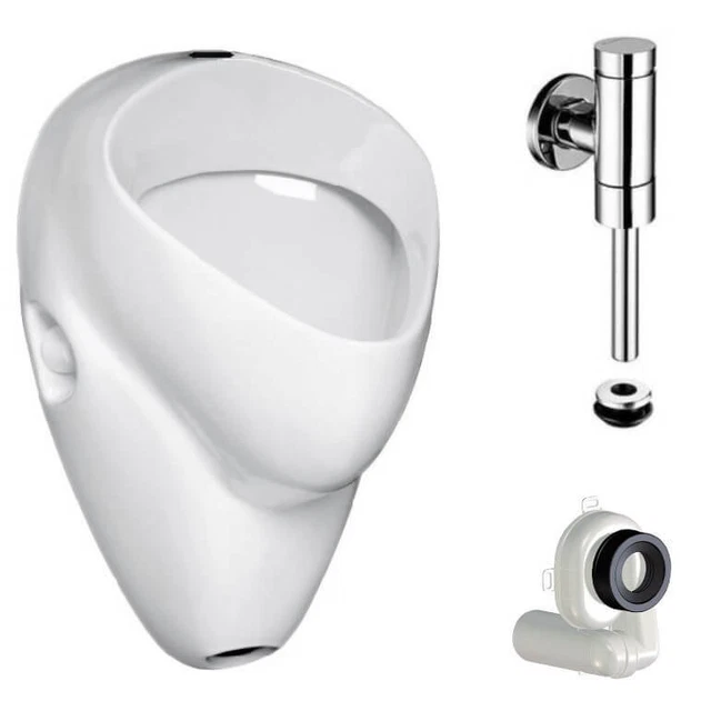 URINAL SUCTION URINAL Complete Set with Pressure Washer Top Inlet Basin