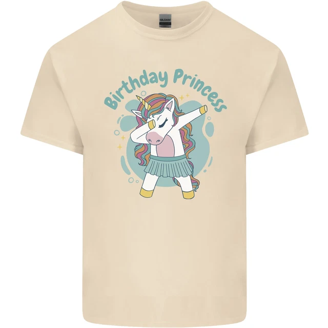 T-shirt "J'ai 5 Ans" Licorne Drôle Pour Fille - Cadeau Anniversaire 5 Ans, Couleur Uni, Coupe Classique