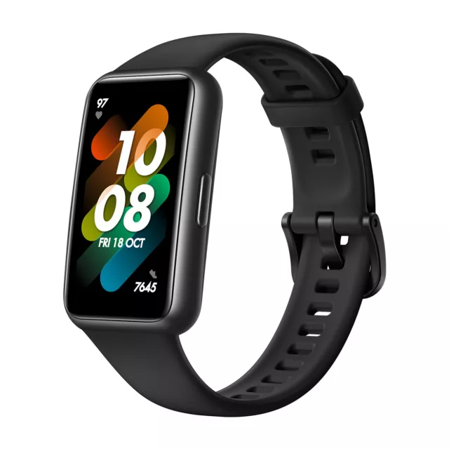 HUAWEI Band 7 schwarz Smartwatch Fitnesstracker Puls Sportuhr Schlafaufzeichnung