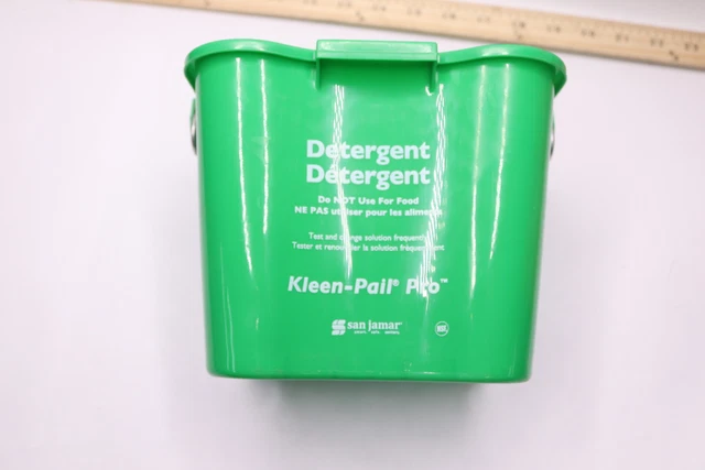 San Jamar Kleen Pail Pro Green 3 Quart KPP97GN