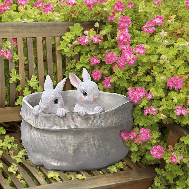 Décorations Lumineuses BQRKOTM - 20 Lapins Et Elfes Brillent Dans Le Noir - Avec Colle Sans Trace - Pour Jardin