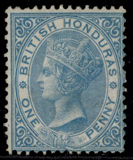 BRITISH HONDURAS QV SG1, 1d pale blue, UNUSED. Cat £70.