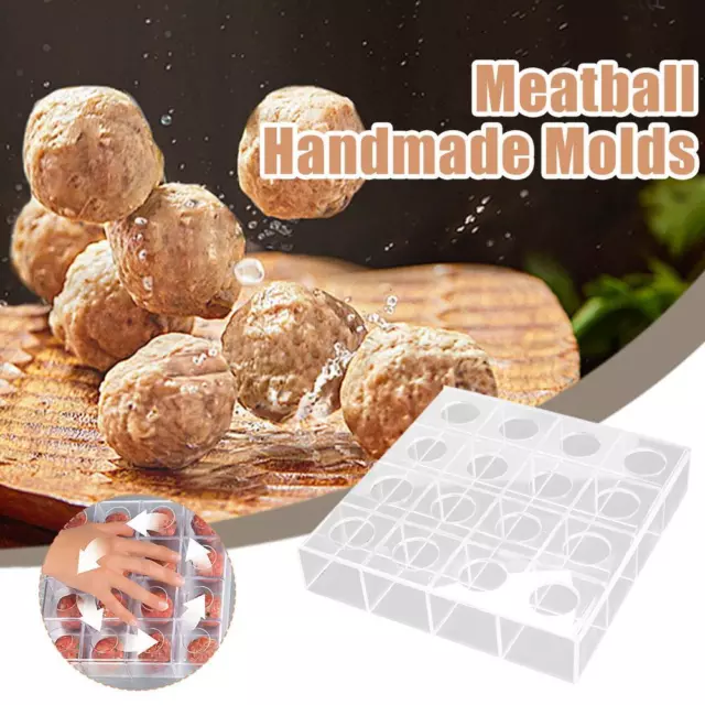 Kitchen Rice-meat Dumplings Handmade Mold New Fish Ball Fried Meatball Artifact~