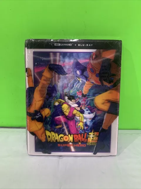 DRAGON BALL SUPER: Super Hero Movie (Blu-ray + DVD, 2022) With Slipcover  $14.99 - PicClick