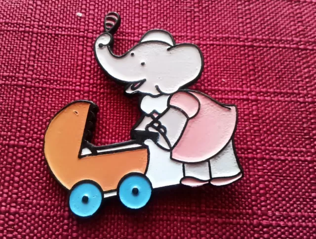 Pins   Babar Elephant Vintage bébé Poussette Dessin Animé