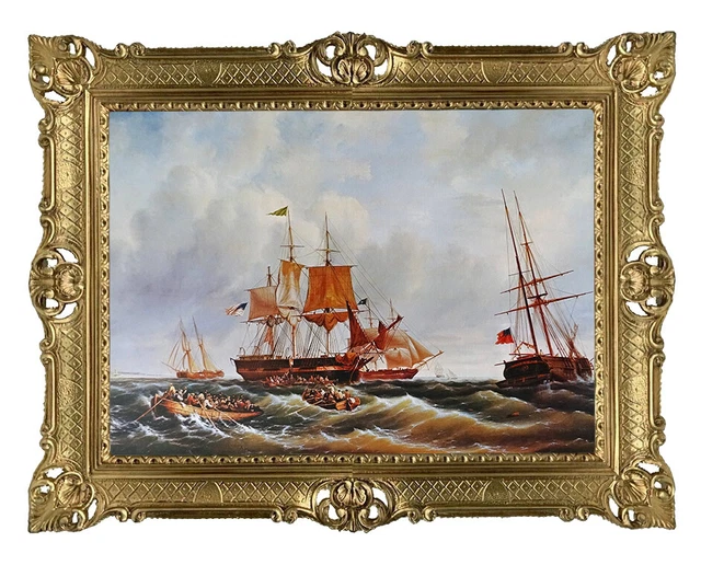 Cuadro Schiffsbild Imagen Barco de Vela - Regatten - Acorazado 90x70 CM Imágenes