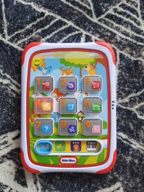 LITTLE TIKES JUNIOR Kidpad Tablet Interactive Learning Toy 10.00
