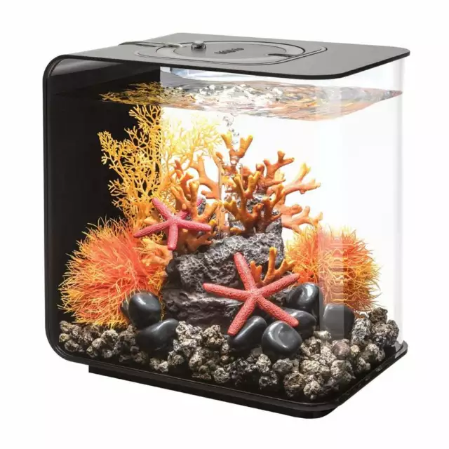 BiOrb FLOW 15 Aquarium Fish Tank MCR LED - Black