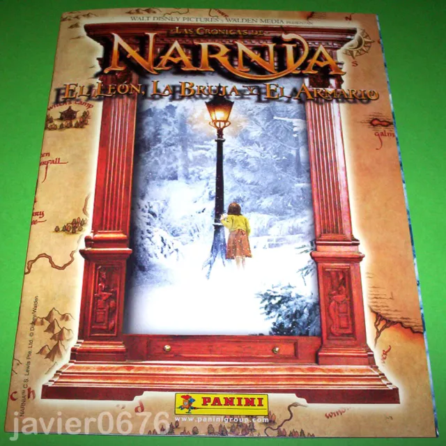 Las Cronicas De Narnia El Leon, La Bruja Y El Armario Album Vacio Sin Cromos