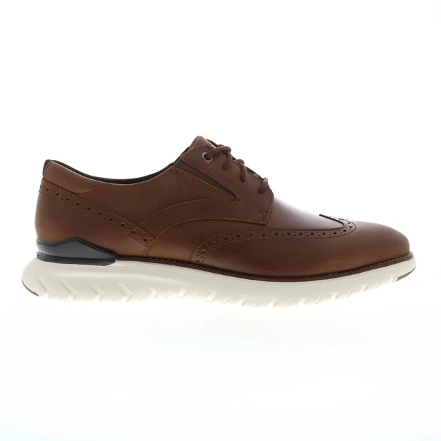 Rockport NEW Men\'s Total Motion Advance Wingtip Oxford Leather Black CH9690 9.5M ROCKPORT TOTAL MOTION Sport Plain Toe Oxford Mens Black  main image 2