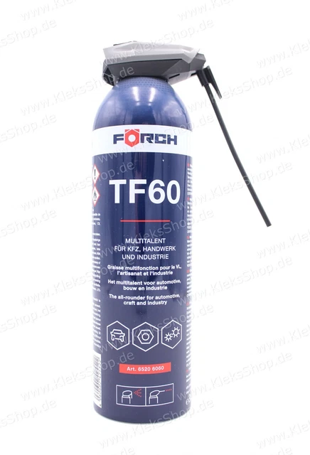 Förch TF60 Multispray 500 ml spray auto viti grasso finestra porta adesivo metallo