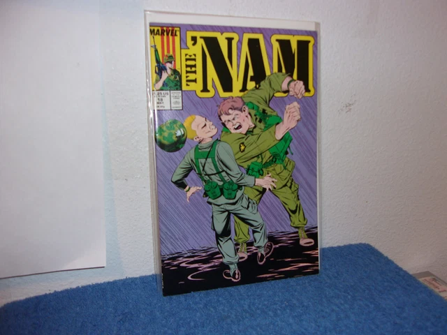 Vintage (New) Marvel Comic   The Nam   #18 ....1988.......146