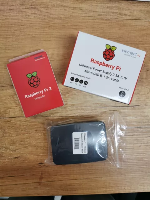 Xute Nouveau Raspberry Pi 4 Modèle B 8 Go RAM Starter Kit avec 128 Go Carte  MicroSD, Alimentation USB-C 5,0V 3A avec Interrupteur, Boîtier PC/ABS, 2