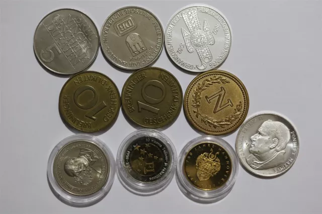 🧭 Estonia + Vatican + Germany Medals Lot B50 Xp20