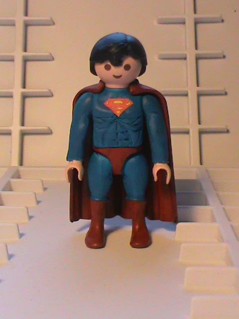 Playmobil Personnalisé Superman - Réf 0001 BIS - Occasion