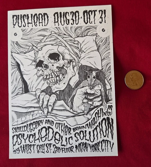 Pushead Signed FOR SALE! - PicClick