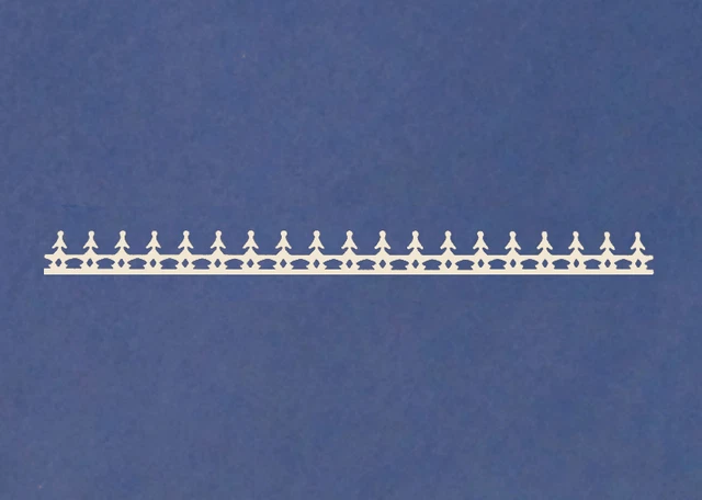 1:24 Scale Dollhouse Miniature running trim