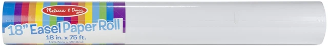 Paquete de 2 rollos de papel de caballete Melissa & Doug 18"X75'-MD1486