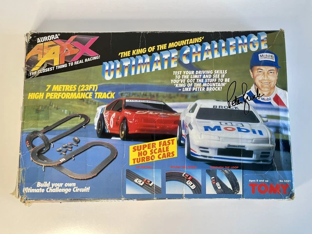 TOMY Aurora AFX Ultimate Challenge Slot Racing Car Set - No Cars - Peter Brock