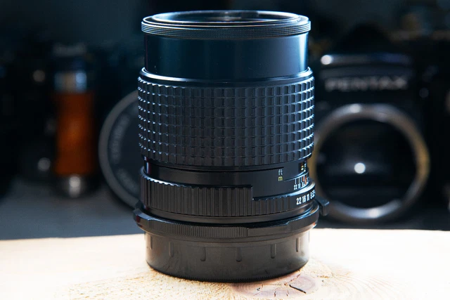 Pentax 67 SMC Pentax 67 165mm f2.8 lens late model EXE++ 2