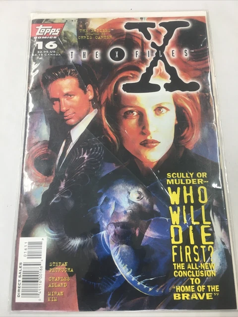 THE X-FILES #16 TOPPS COMIC CHRIS CARTER 1995 series