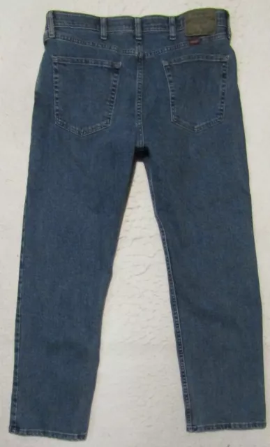 MENS WRANGLER PREMIUM Regular Fit Stretch 96Cfwlw Jeans Measure 34 X 29  $ - PicClick