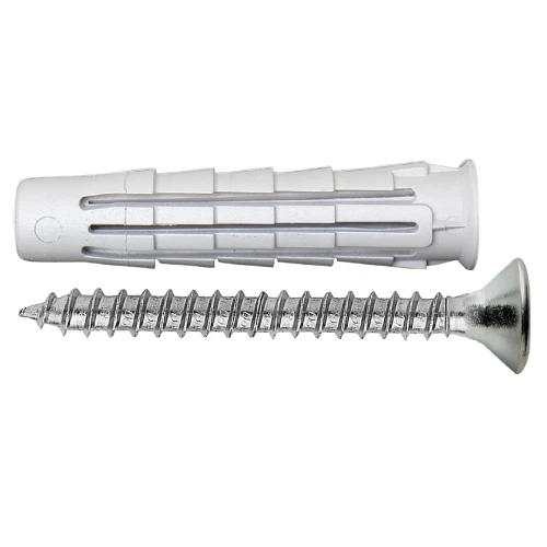 Elematic tasselli pluridirezionali 10 pezzi in poliammide 6 Ø 6x30 mm con viti