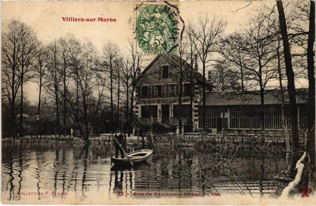 CPA AK Villiers s Marne Bois de Gaumont-Chalet du Lac FRANCE (1282935)