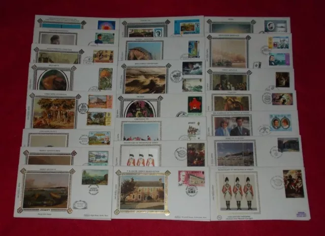 Jersey Sets Of Benham Small Silk Covers - Choose Benham Set