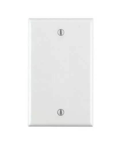 Leviton 88014 Electrical Wall Plate, Blank, 1-Gang - White