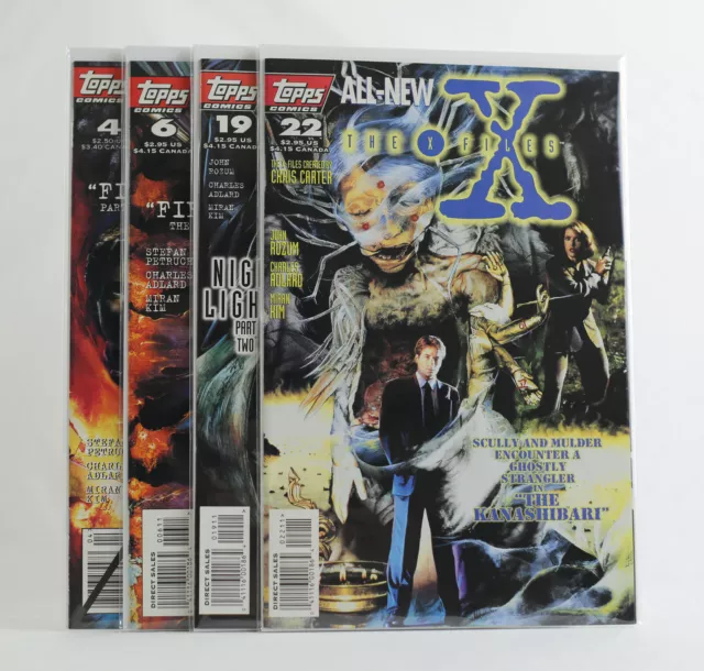 X-FILES LOT Topps Comic Book 1998 Excellent Condition