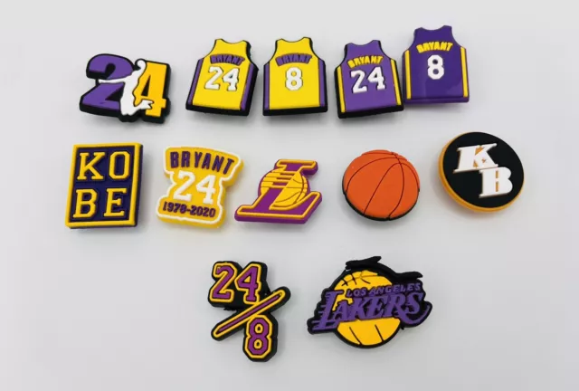 Kobe Bryant Shoe Charm Lot 12 24/8 Basketball KB
