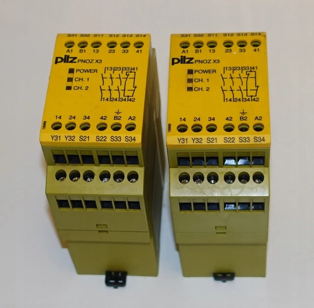 Safety switch relay PNOZX3 /#G D1IM 9897