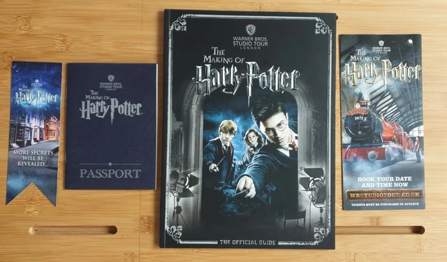 HARRY POTTER THE Official Guide, Warner Bros Studio Tour London Plus ...