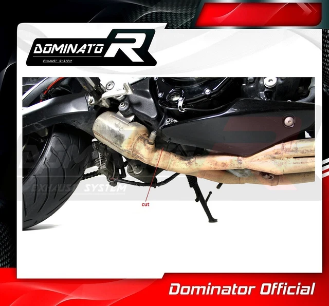 GSXR 600 K8 K9 L0 2008 - 2010 Collettore di raccordo centrale DOMINATOR