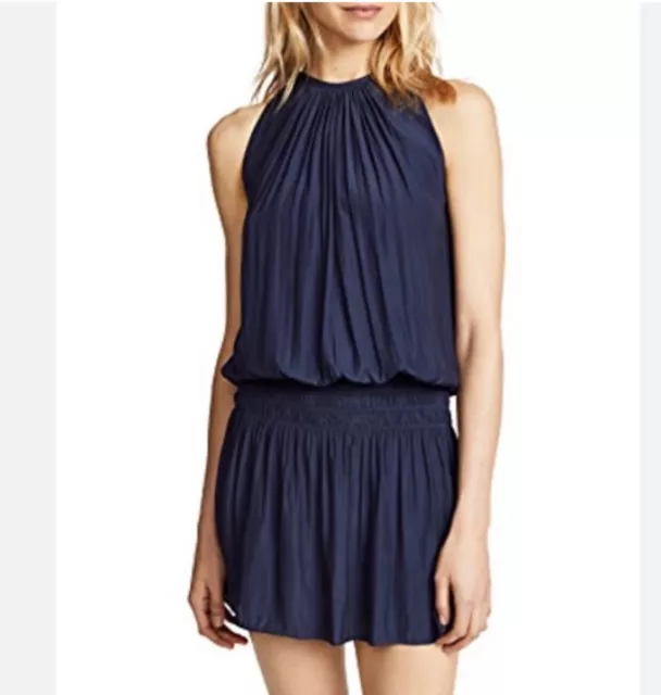 Ramy Brook Navy Paris Mini Dress S